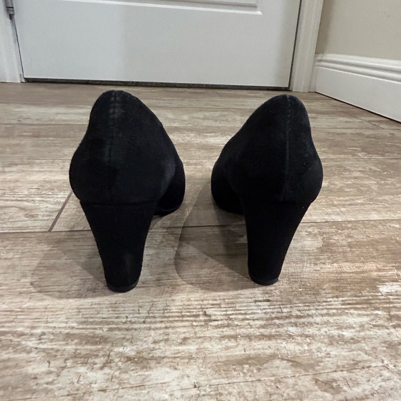 Sofft black suede heels - size 8 - Picture 7 of 8